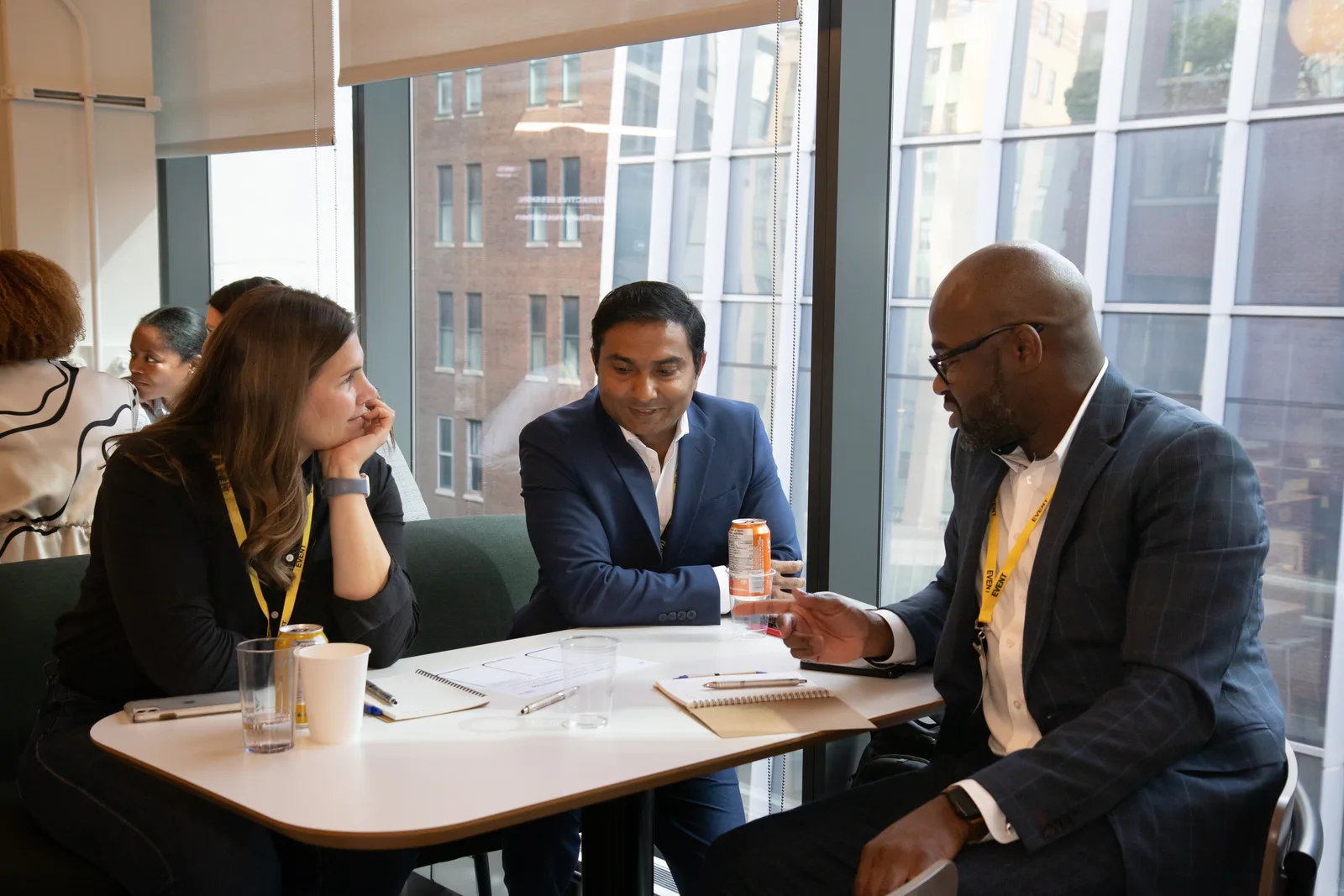 Professionals networking at Navigate Summit